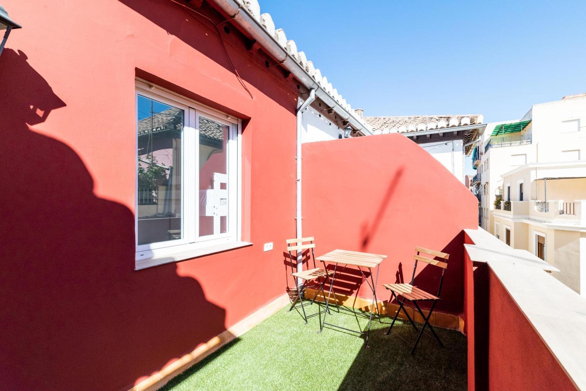 Wekey Homes San Miguel Con Patio, Centro Ciudad Granada Luaran gambar